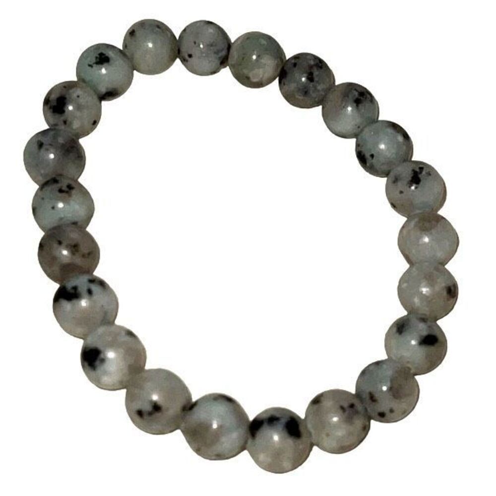 Kiwi jasper stretch bracelet crystal healing reiki NEW 7